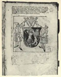 Snímek stránky Bible kutnohorské z roku 1926