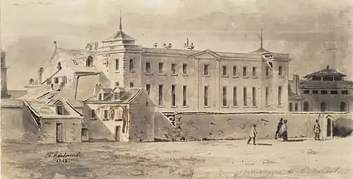 Charles Ransonnette: Bibliothèque de l'Arsenal (1848)