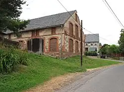 Cihlová stodola