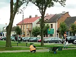 Náměstí v Bieżuńi