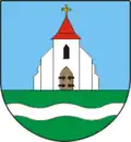 Znak obce Bílý Kostel nad Nisou