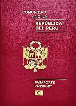 Peruánský cestovní pas