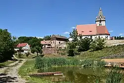 Prostor pod kostelem svatého Michaela