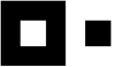 Bílý a černý čtverec