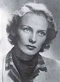 Blanka Kaczorowska, pozdější agentka gestapa, jeden ze tří zrádců