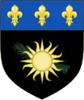 zámořský region a zámořský departement Guadeloupe – znak