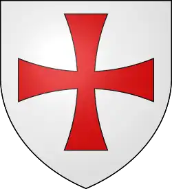Znak Řádu templářů