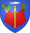 Aillant-sur-Tholon – znak