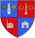 1. pařížský obvod (Louvre) – znak