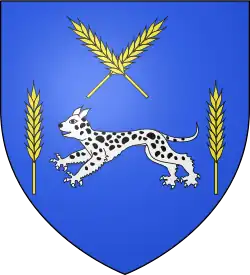 Znak francouzské komuny Valognes