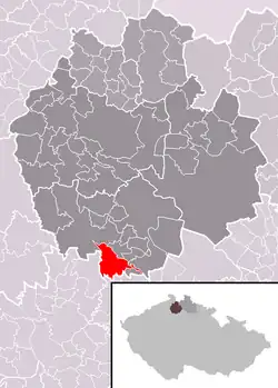 Blatce na mapě