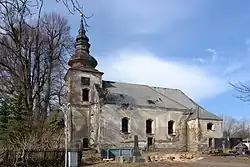 Stav před opravou střechy (2013)