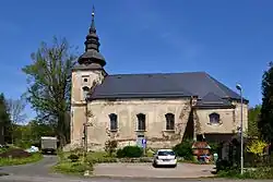 Kostel na jaře 2016