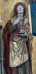 Michel Erhart: Blaubeuren Hochaltar - Johannes Evangelist