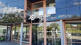 Sídlo Blender foundation v Amsterdamu, v Nizozemsku