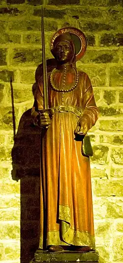 Socha bl. Karla Dobrého v Bruggách