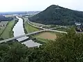 v soutěsce Porta Westfalica
