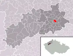 Blšany u Loun na mapě