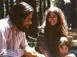 Manuel Blum se svou rodinou v roce 1973