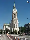 Kostel Nanebevzetí Panny Marie (Blumentálský kostel) v Bratislavě (1888)