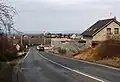 Hlavní silnice směrem k Líbeznicím