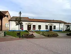nová náves u obecního úřadu
