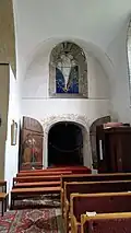 Obraz v kapli Božího hrobu (dva vojáci na dveřích).