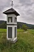 Boží muka u polní cesty z Nové Rovně do Staré Rovně
