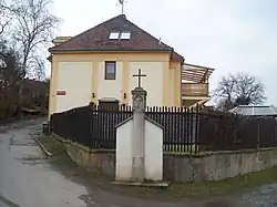Boží muka ve Vyšehradské ulici[15]