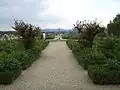 Výhled do zahrady