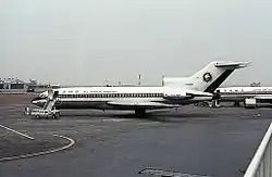 Boeing 727-81 v barvách All Nippon Airways podobný havarovanému