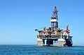Ropná plošina West Orion poblíž Walvis Bay
