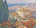 Bohumír Jaroněk Dubrovník (tempera)