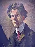 Autoportrét (výřez) (1907)