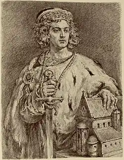 polský kníže Boleslav IV. Kadeřavý