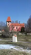 Kostel a kaplička