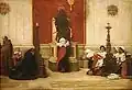 Poutníci před sochou sv. Petra (1864)