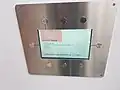 Ovládací panel hudebního ozvučení
