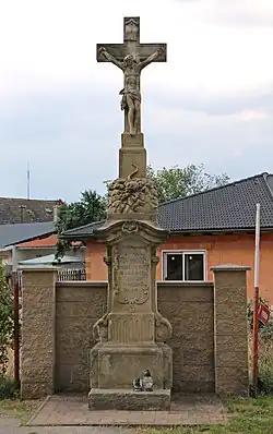 Borohrádek, Havlíčkova street, crucifix.jpg