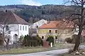 Domy v centru obce
