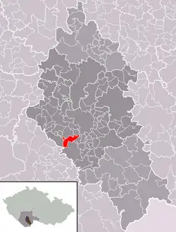 Boršov nad Vltavou na mapě