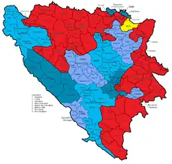 Správní členění Bosny a Hercegoviny