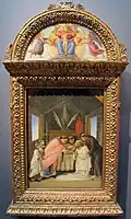 Poslední přijímání sv. Jeronýma, kolem 1495
