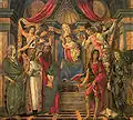 Madona s dítětem a dvěma anděly, kolem 1493
