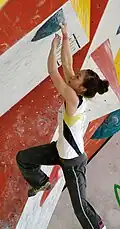 Kim Ča-in v semifinále SP 2010, Vídeň