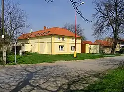 Statek v centru Brázdima