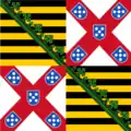 Znak dynastie Braganza-Sasko-Coburg-Gotha
