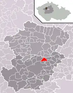 Brandýsek na mapě
