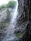 Brankovský vodopád v létě