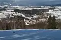 Panorama Branné z vyhlídky nad Předním Alojzovem